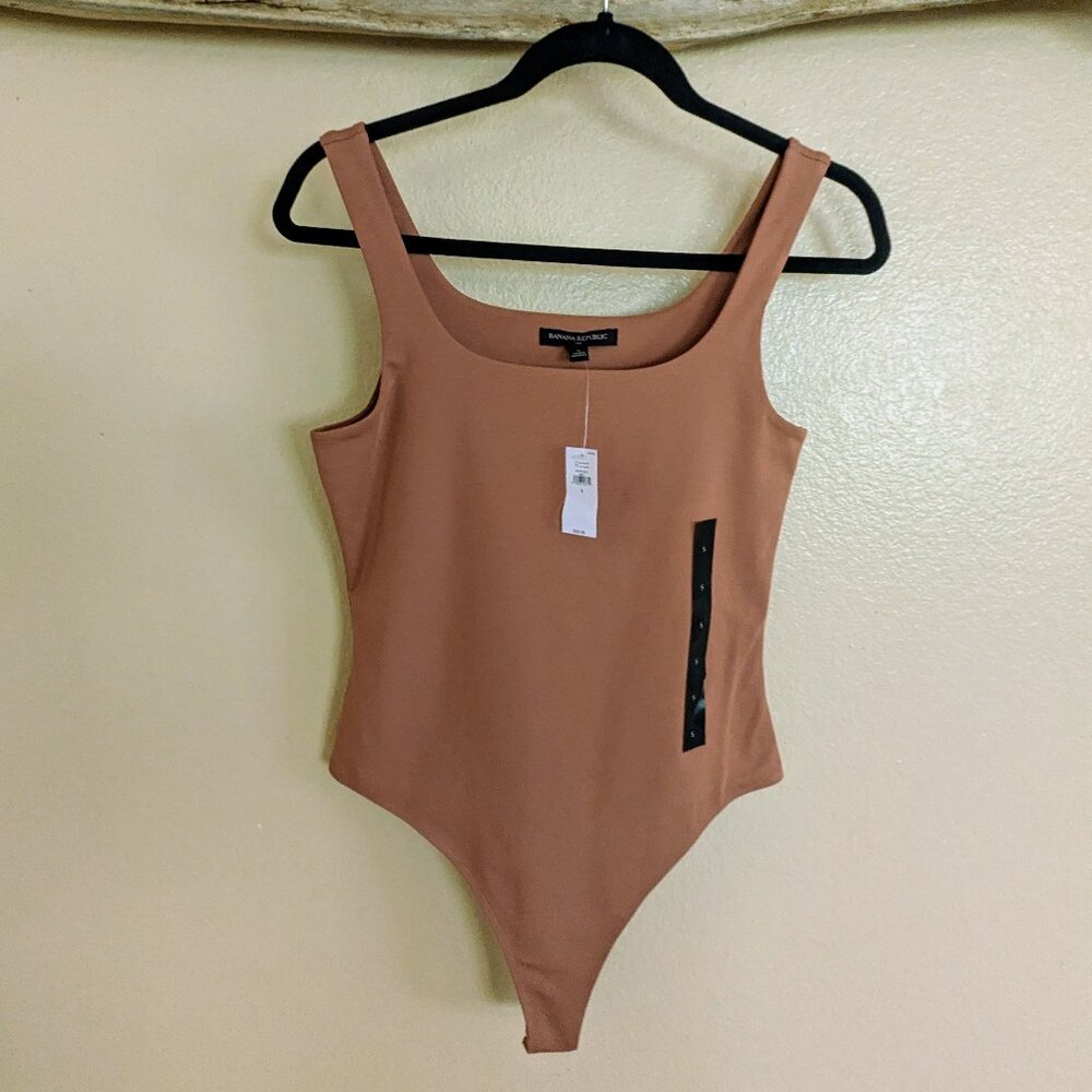 Banana Republic Factory Scoop-Neck Thong Bodysuit